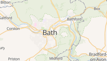 Mapa online de Bath