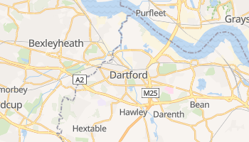 Mapa online de Dartford
