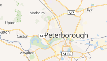 Mapa online de Peterborough