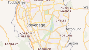 Mapa online de Stevenage