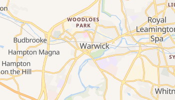 Mapa online de Warwick