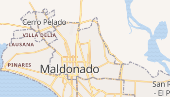Mapa online de Maldonado