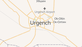 Mapa online de Urgench