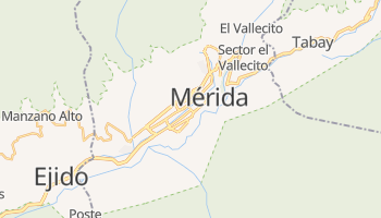 Mapa online de Mérida