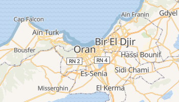 Carte en ligne de Oran