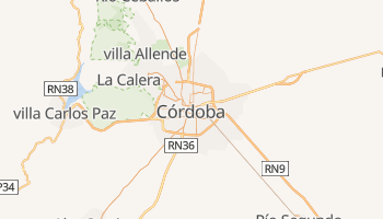 Carte en ligne de Córdoba