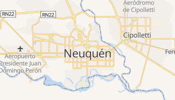Carte en ligne de Neuquén