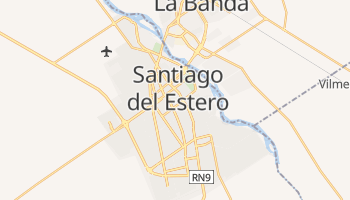 Carte en ligne de Santiago del Estero