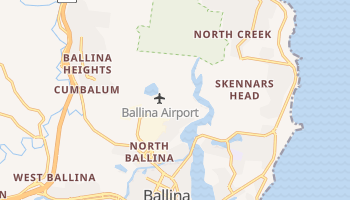 Carte en ligne de Ballina