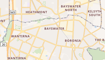 Carte en ligne de Bayswater