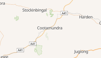 Carte en ligne de Cootamundra