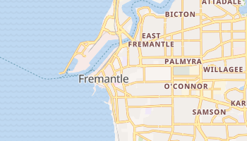Carte en ligne de Fremantle