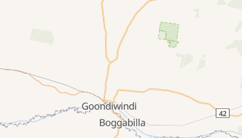 Carte en ligne de Goondiwindi