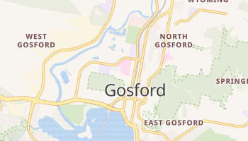 Carte en ligne de Gosford
