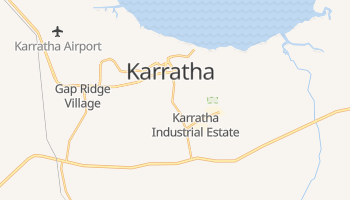 Carte en ligne de Karratha
