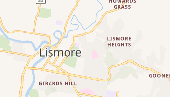 Carte en ligne de Lismore