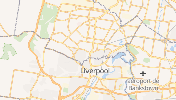 Carte en ligne de Liverpool