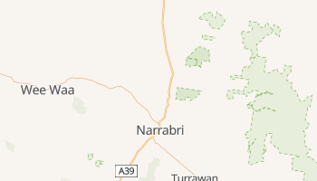 Carte en ligne de Narrabri