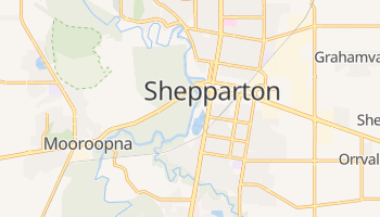 Carte en ligne de Shepparton