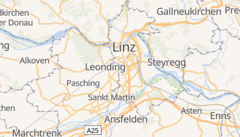 Carte en ligne de Linz