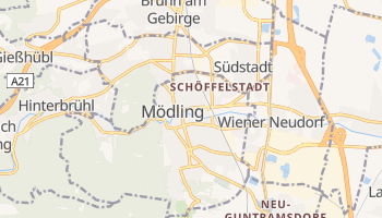 Carte en ligne de Mödling