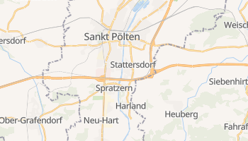 Carte en ligne de Sankt Pölten