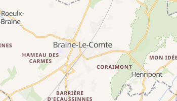 Carte en ligne de Braine-le-Comte