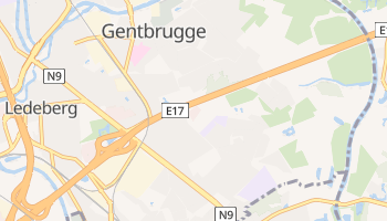 Carte en ligne de Gentbrugge
