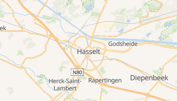 Carte en ligne de Hasselt