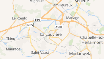 Carte en ligne de La Louvière