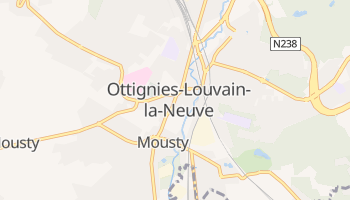 Carte en ligne de Ottignies-Louvain-la-Neuve