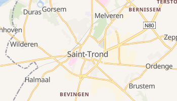 Carte en ligne de Saint-Trond