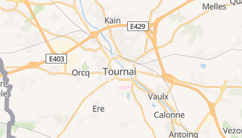 Carte en ligne de Tournai