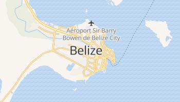 Carte en ligne de Belize City