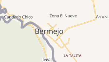 Carte en ligne de Bermejo