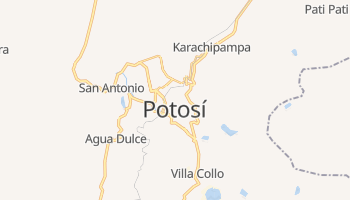 Carte en ligne de Potosí