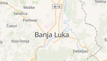 Carte en ligne de Banja Luka