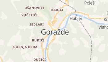 Carte en ligne de Goražde