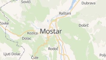 Carte en ligne de Mostar