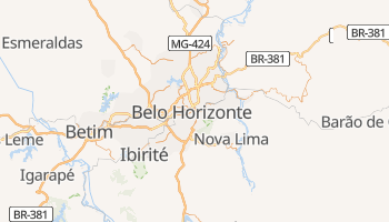 Carte en ligne de Belo Horizonte