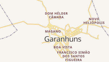 Carte en ligne de Garanhuns