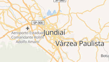 Carte en ligne de Jundiaí