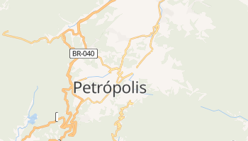 Carte en ligne de Petrópolis
