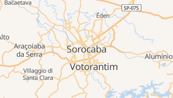 Carte en ligne de Sorocaba
