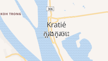 Carte en ligne de Kratie