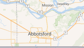 Carte en ligne de Abbotsford