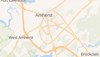 Carte en ligne de Amherst