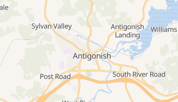 Carte en ligne de Antigonish