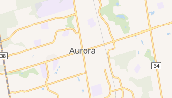 Carte en ligne de Aurora