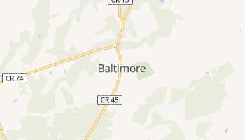 Carte en ligne de Baltimore